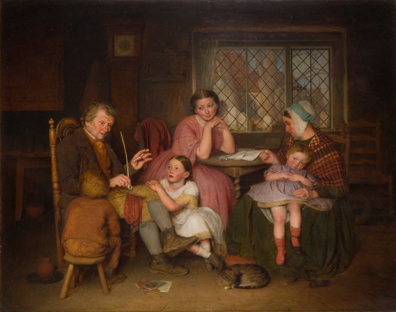 Bestefars fortelling, 1860 av Edward Thompson Davis
