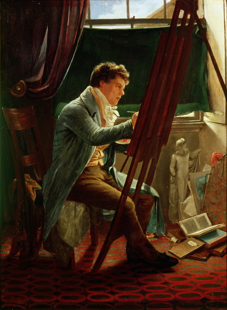Edward Bird (1772–1819) av Edward Villiers Rippingille