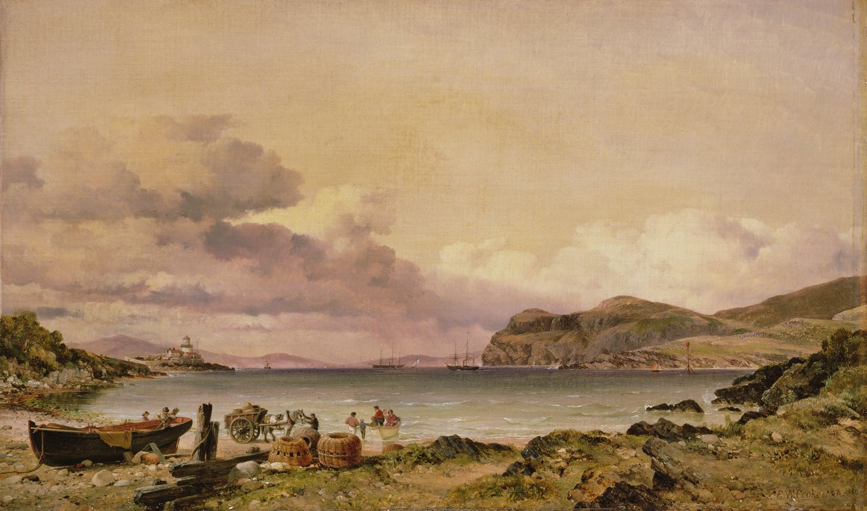 Valentina Bay av Edward William Cooke
