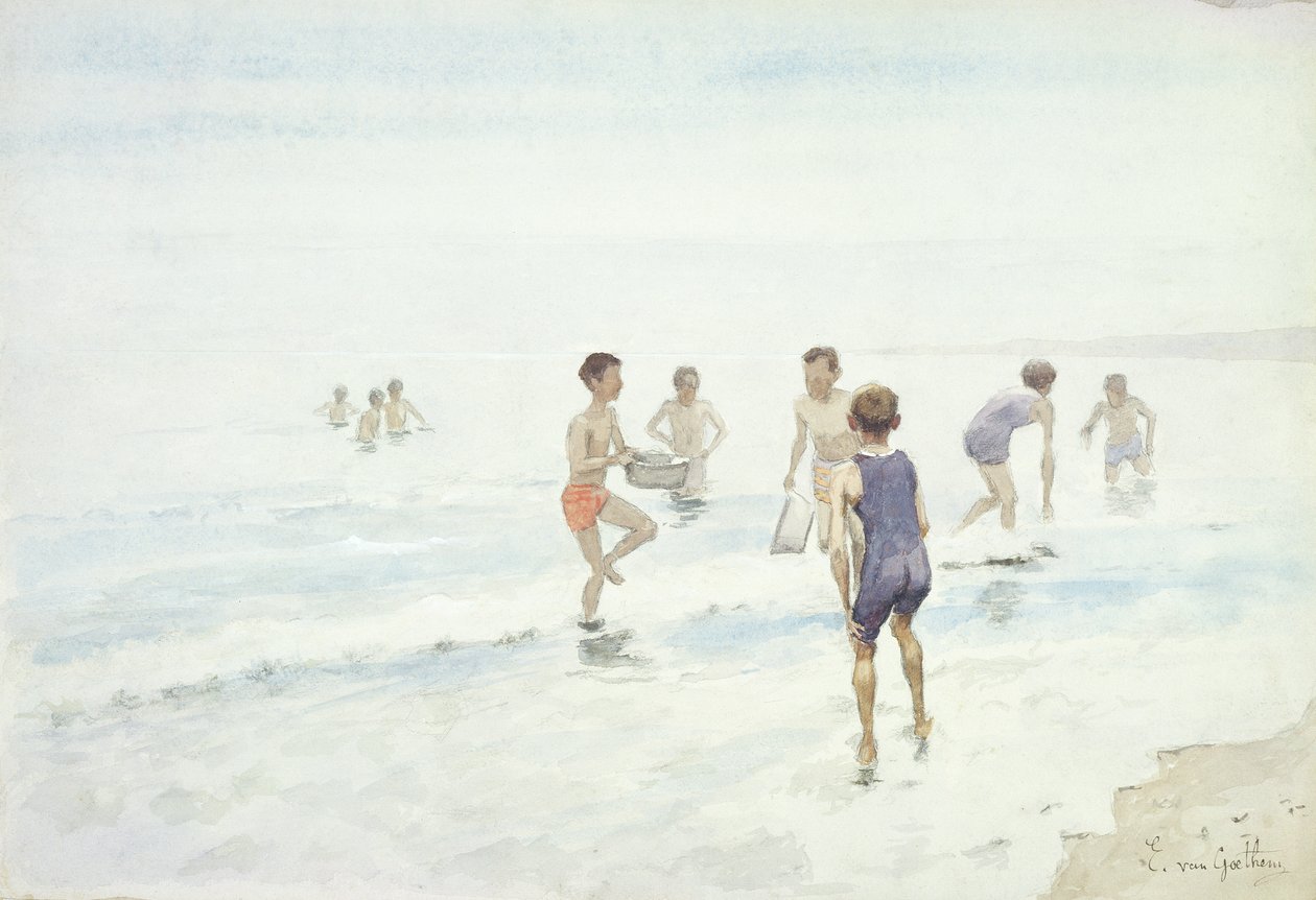 Badegjestene av Edward van Goethem