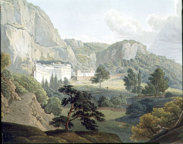 Klosteret Megaspelia, plate 8 fra del 2 av 