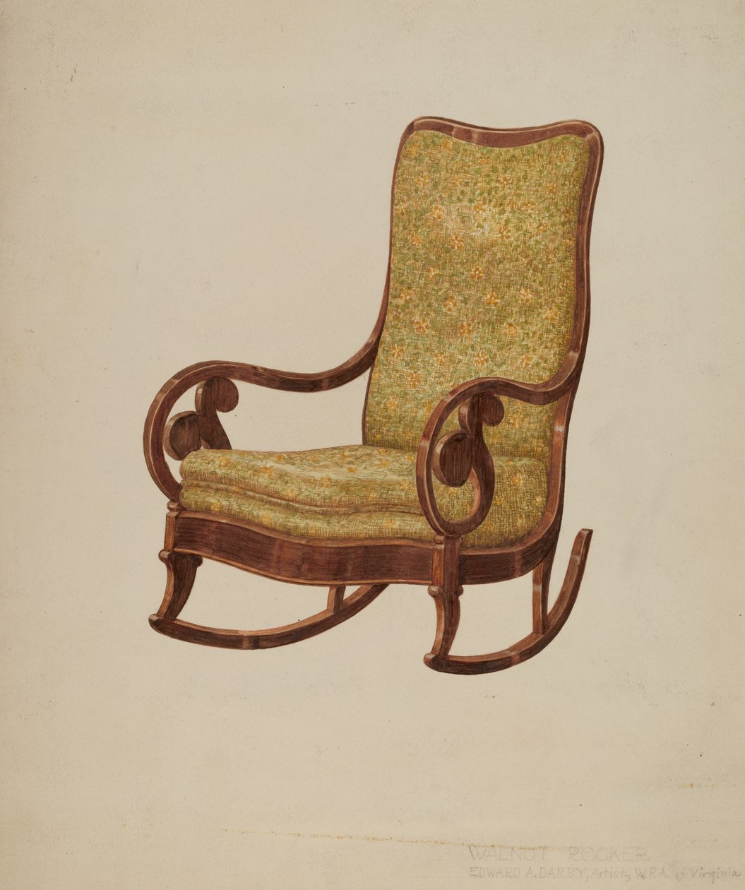 Gyngestol av Edward A. Darby