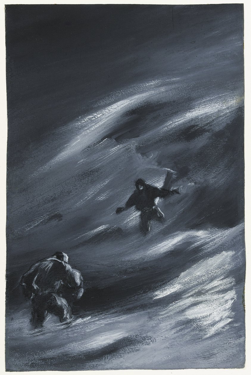 Fanget i en snøstorm av Edward Adrian Wilson
