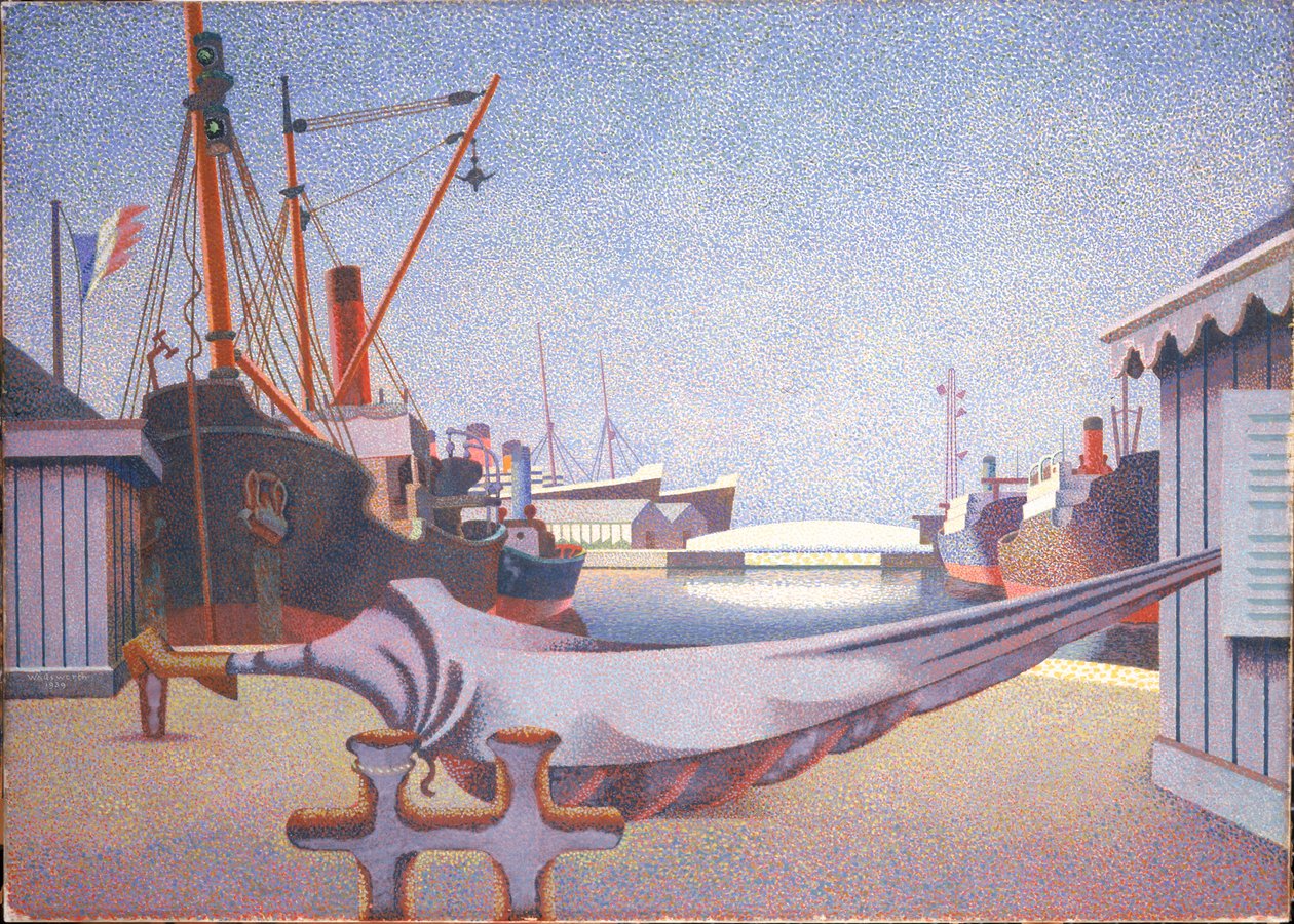 Le Havre av Edward Alexander Wadsworth