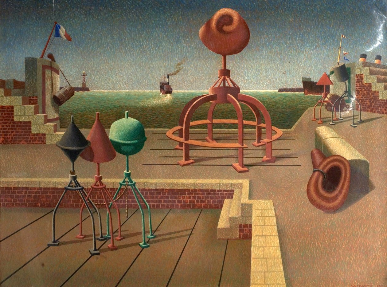 Satellitt av Edward Alexander Wadsworth