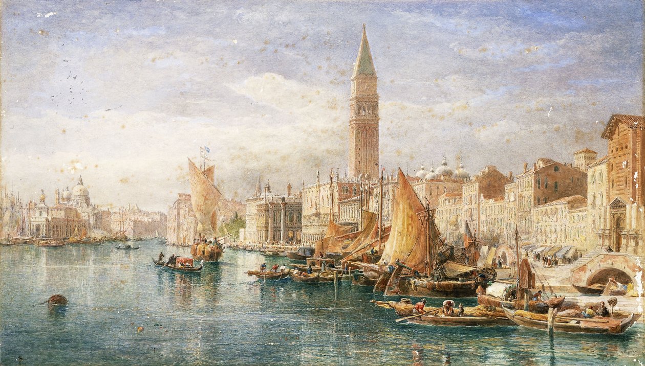 Venezia, av Edward Angelo Goodall