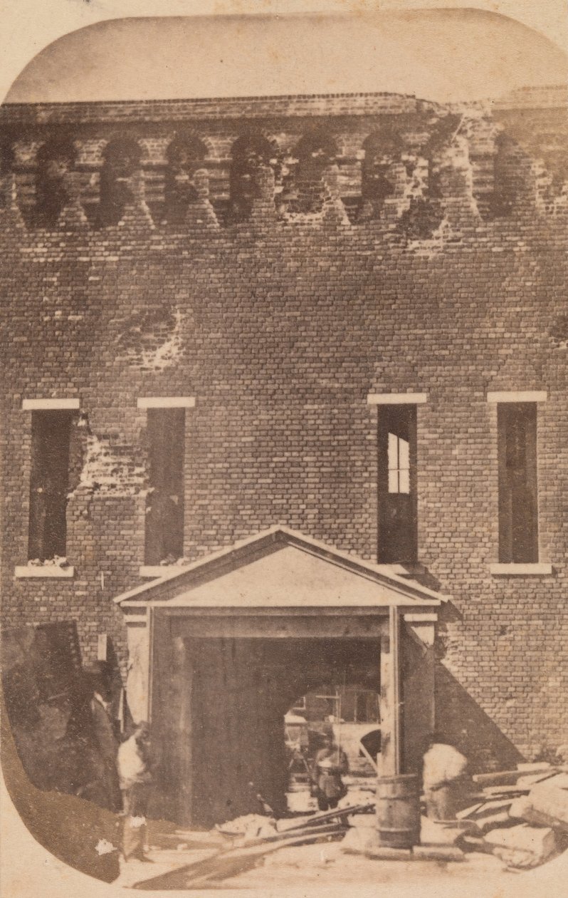 Evakueringen av Fort Sumter, april 1861. av Edward Anthony