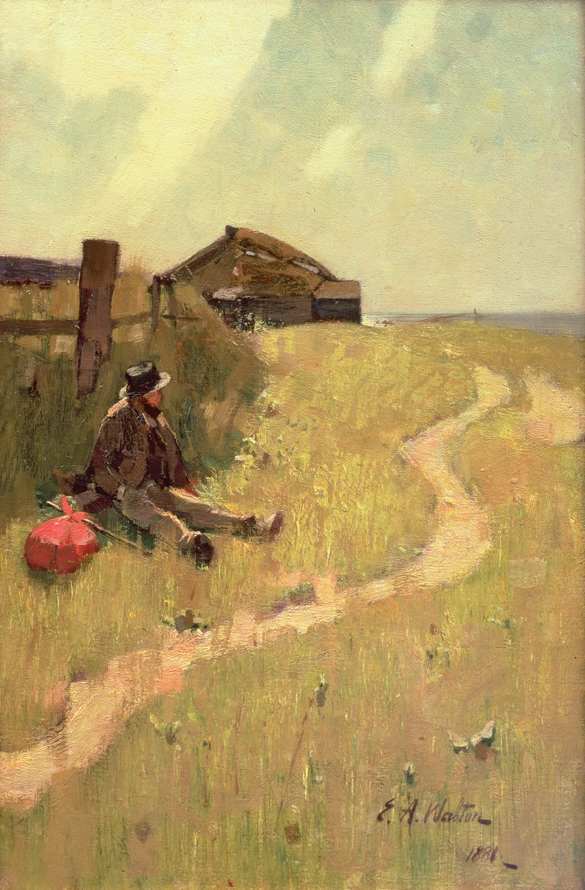 The Wayfarer, 1881 av Edward Arthur Walton