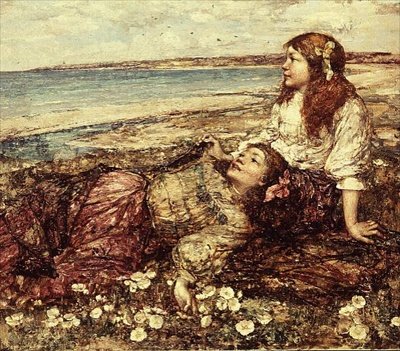 Brighouse Bay, nær Kirkcudbright av Edward Atkinson Hornel