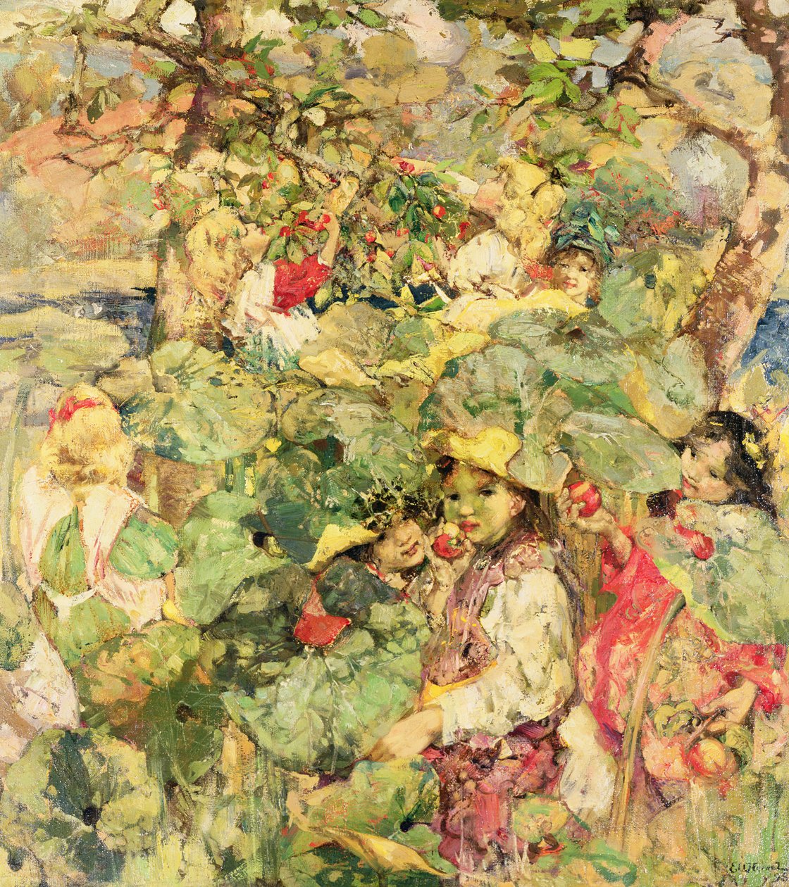 I frukthagen av Edward Atkinson Hornel