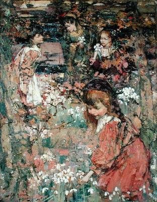 Vårens oppvåkning av Edward Atkinson Hornel
