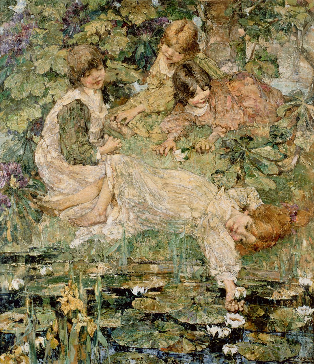 Bassenget av Edward Atkinson Hornel