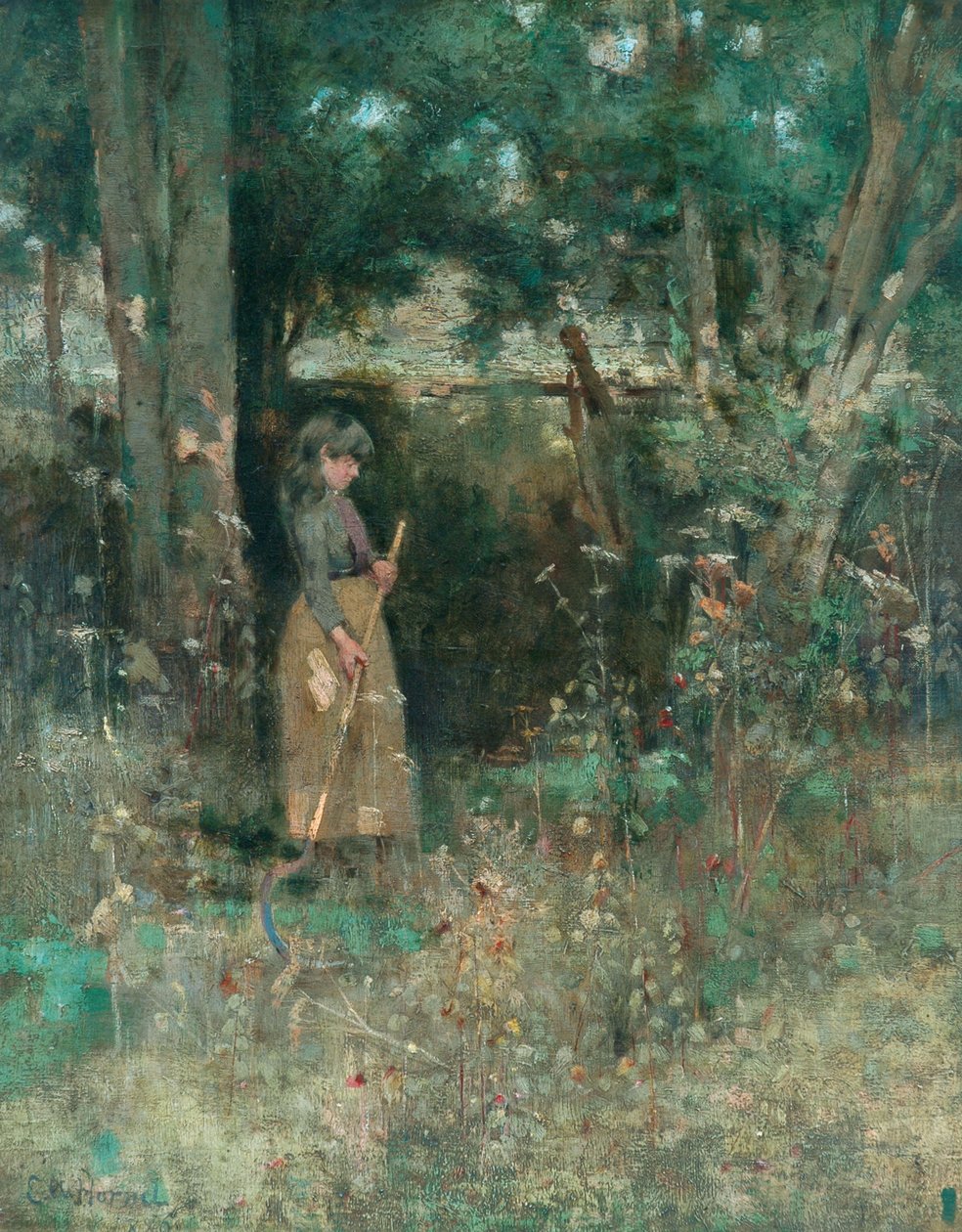 Vedhoggeren av Edward Atkinson Hornel