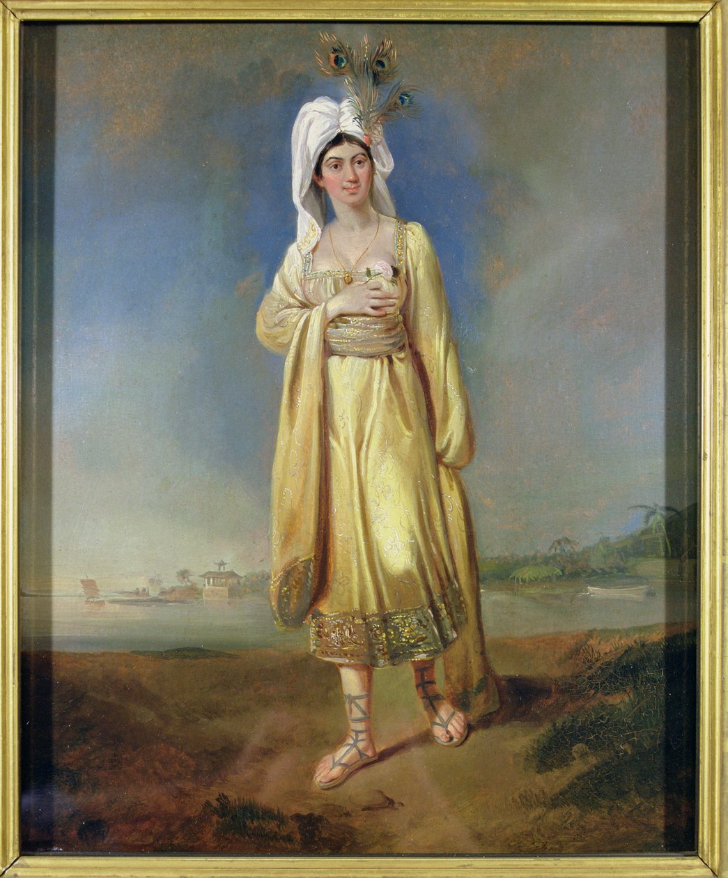 Prinsesse Caraboo av Javasu (Mary Baker) av Edward Bird