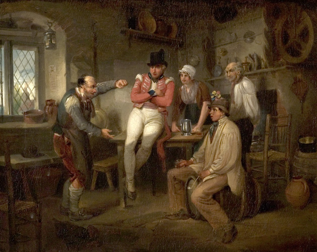Rekrutten, 1806 av Edward Bird