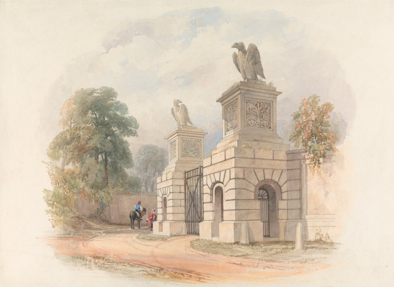 Design for en Park Gateway av Edward Blore