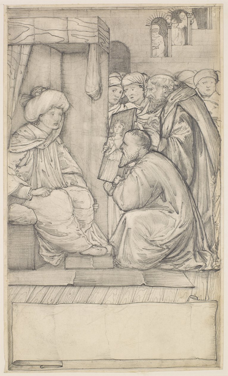 Chaucers lovens fortelling - Design av Edward Burne-Jones