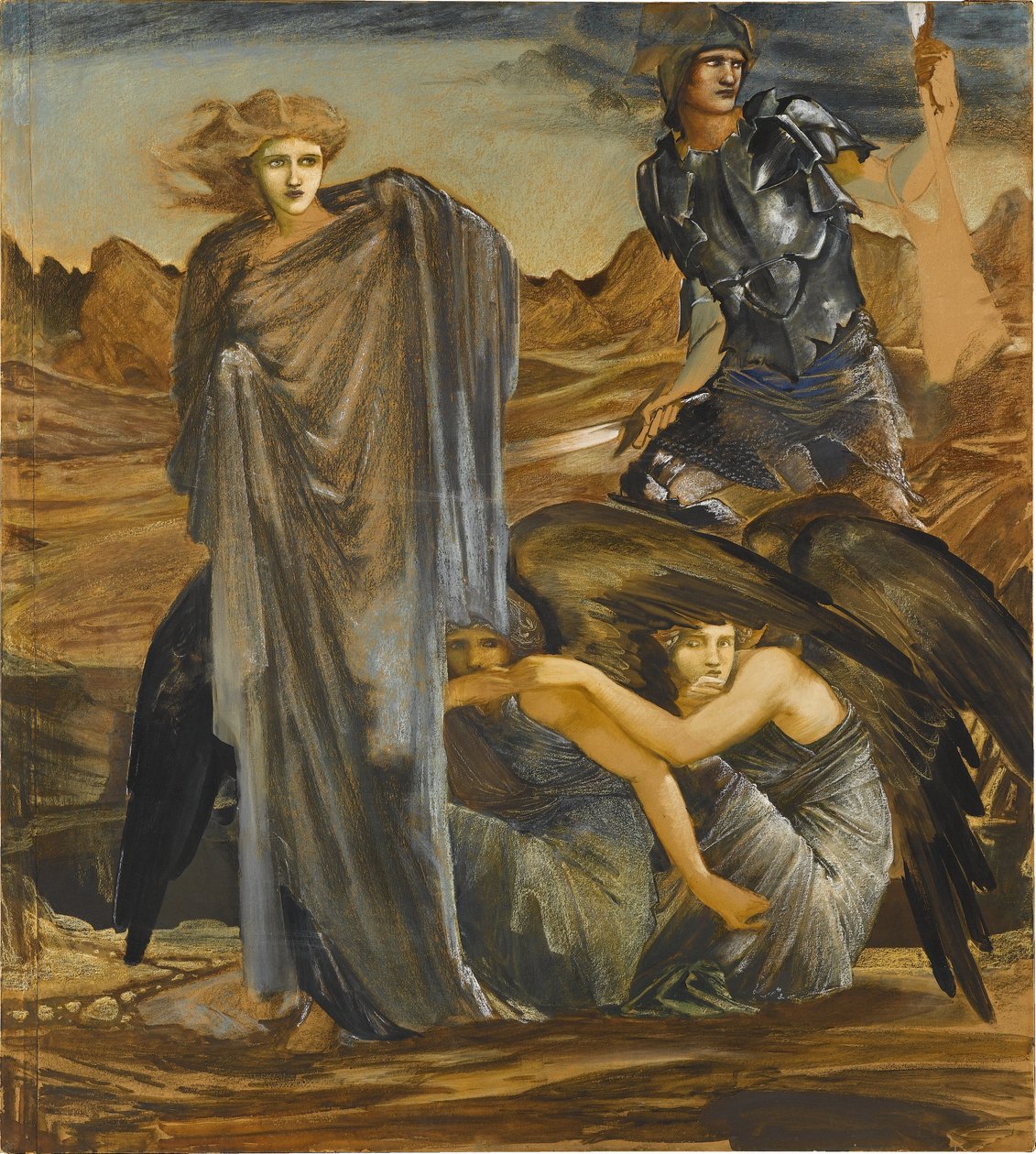 Oppdagelsen av Medusa av Edward Burne-Jones
