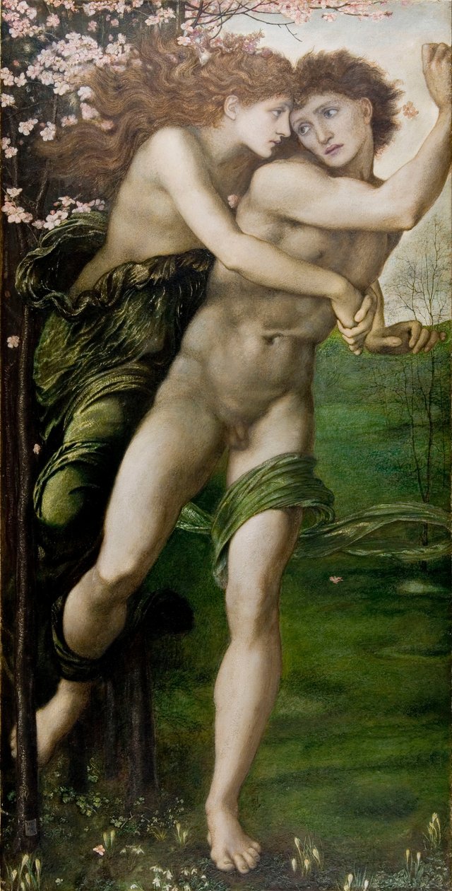 Phyllis og Demophoon av Edward Burne-Jones