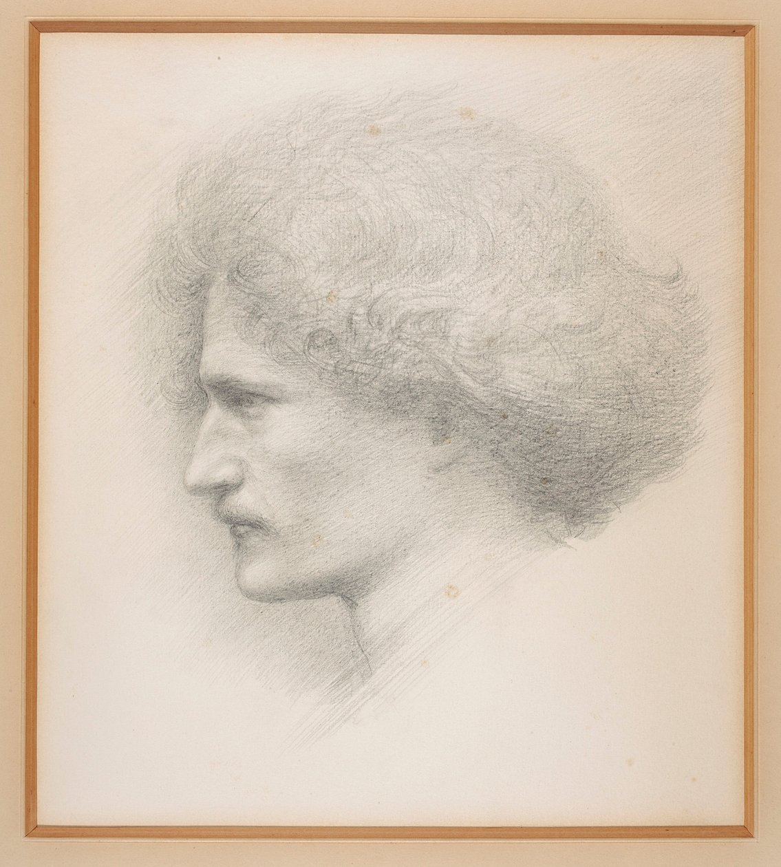 Portrett av Ignacy Jan Paderewski av Edward Burne-Jones
