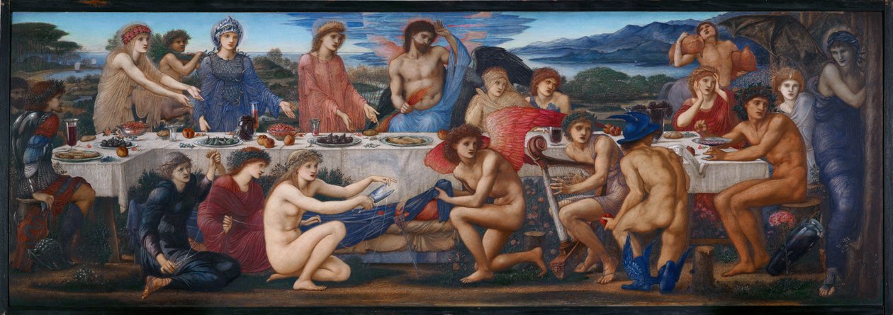 Pelevs-festen av Edward Burne-Jones