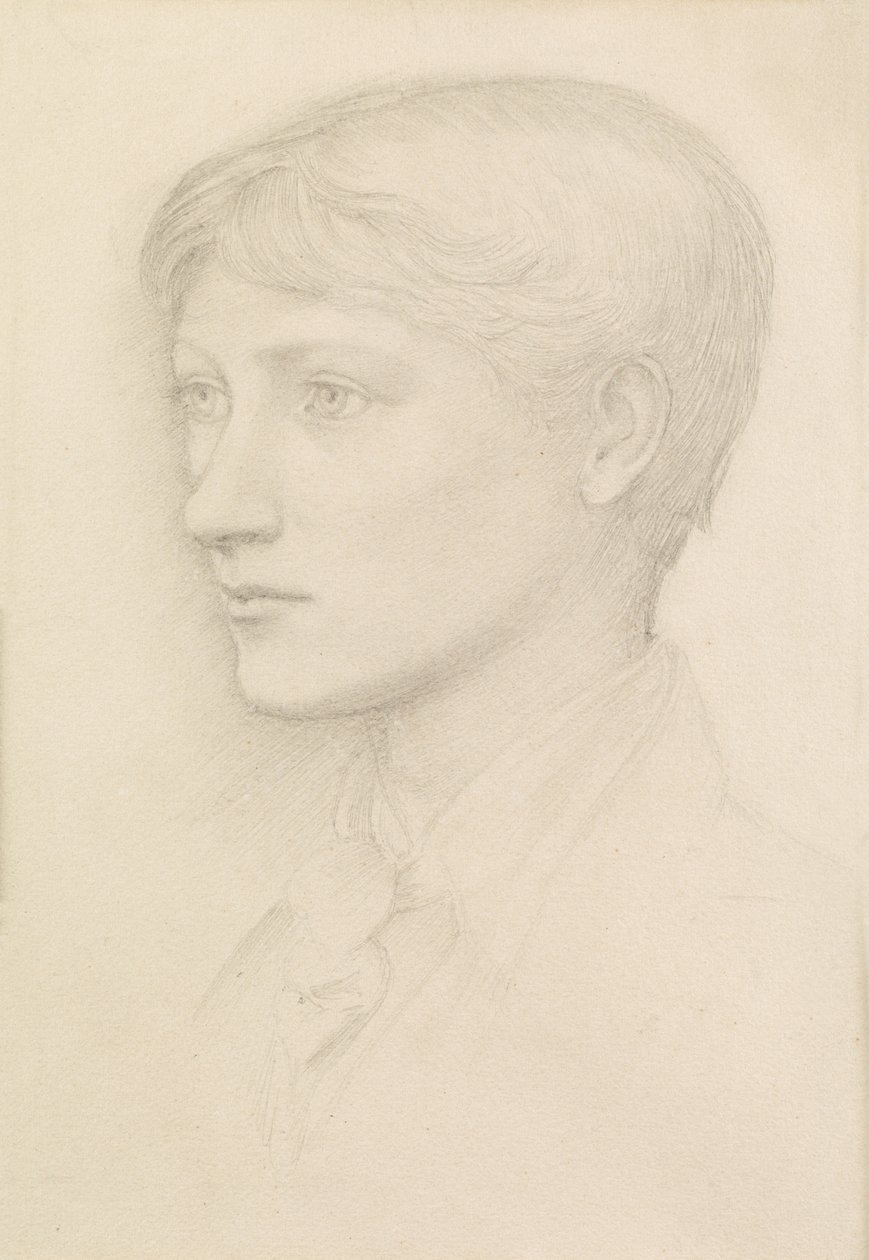 Philip Burne-Jones, ca. 1875 (blyant) av Edward Burne Jones