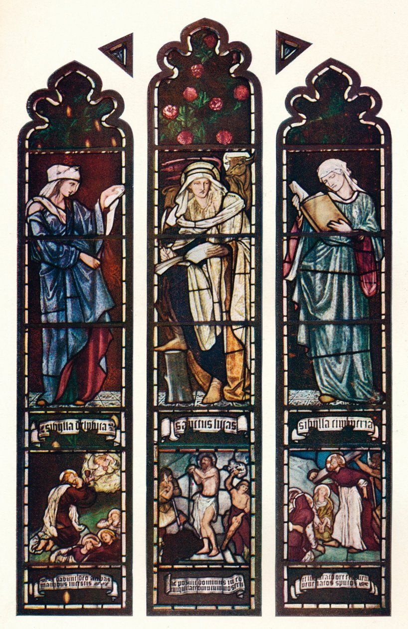 Sibyl Window, Jesus College Chapel, Cambridge, c1872 av Edward Burne Jones