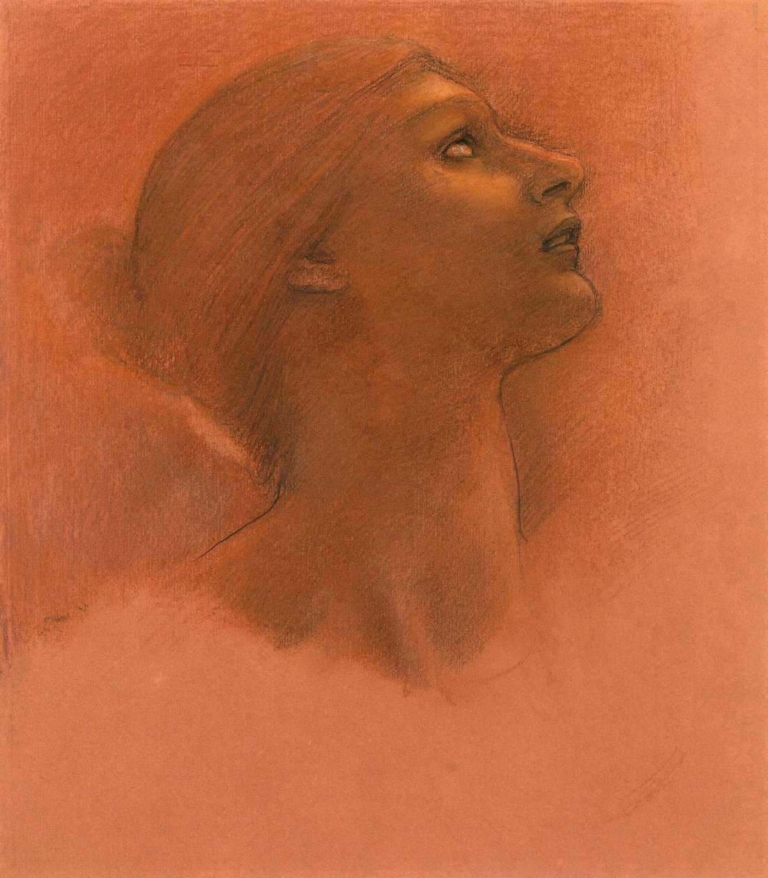 Studer for "Håp" av Edward Burne Jones