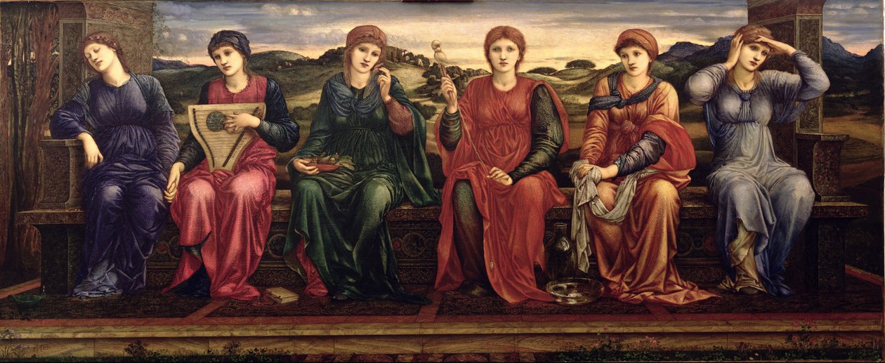 Timene, 1870-82 av Edward Burne Jones