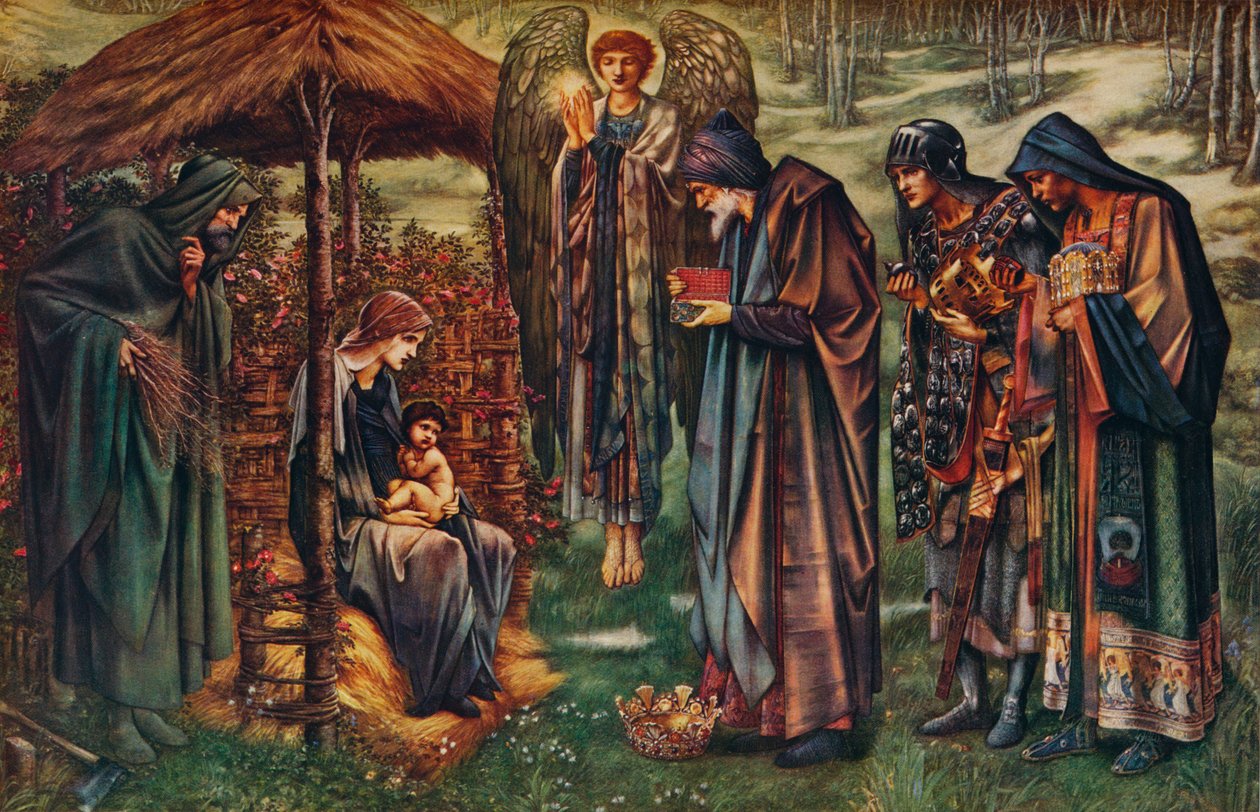 Betlehemsstjernen, c1887-1891 c1940 av Edward Burne Jones