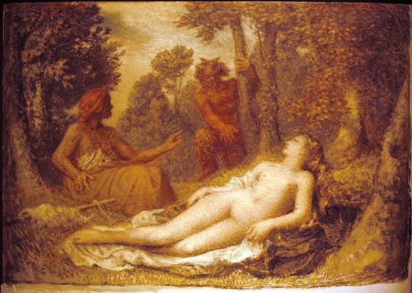 Diana (olje på papir) av Edward Calvert