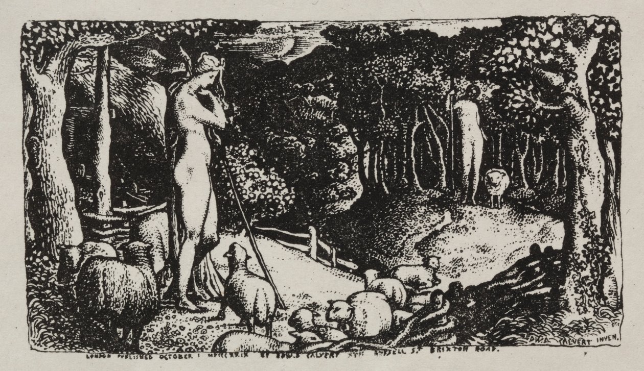 Ideelt pastoralliv av Edward Calvert