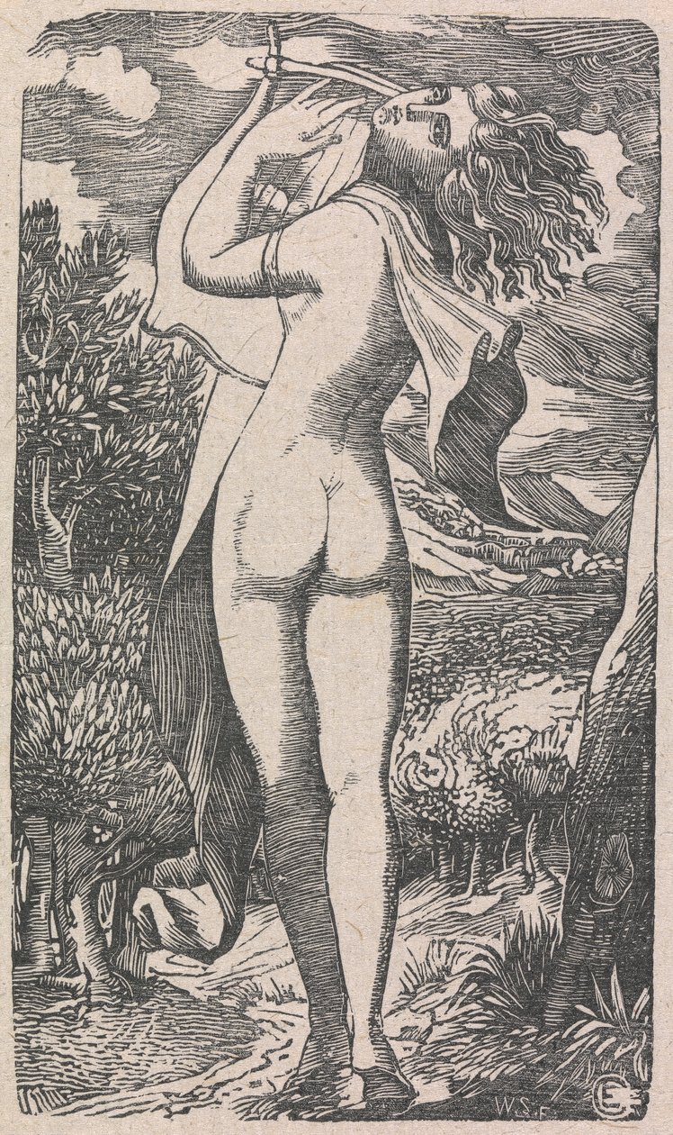 Bacchanten av Edward Calvert