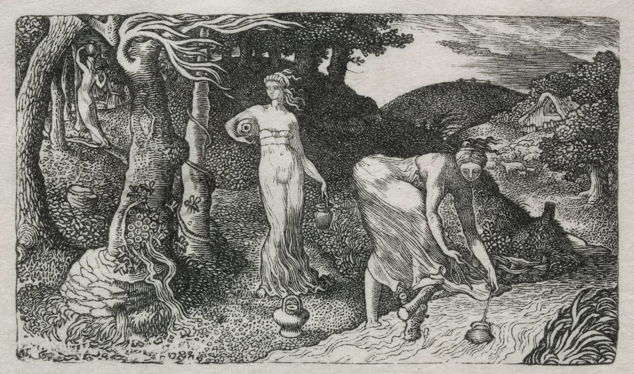 Bekken, 1829. av Edward Calvert