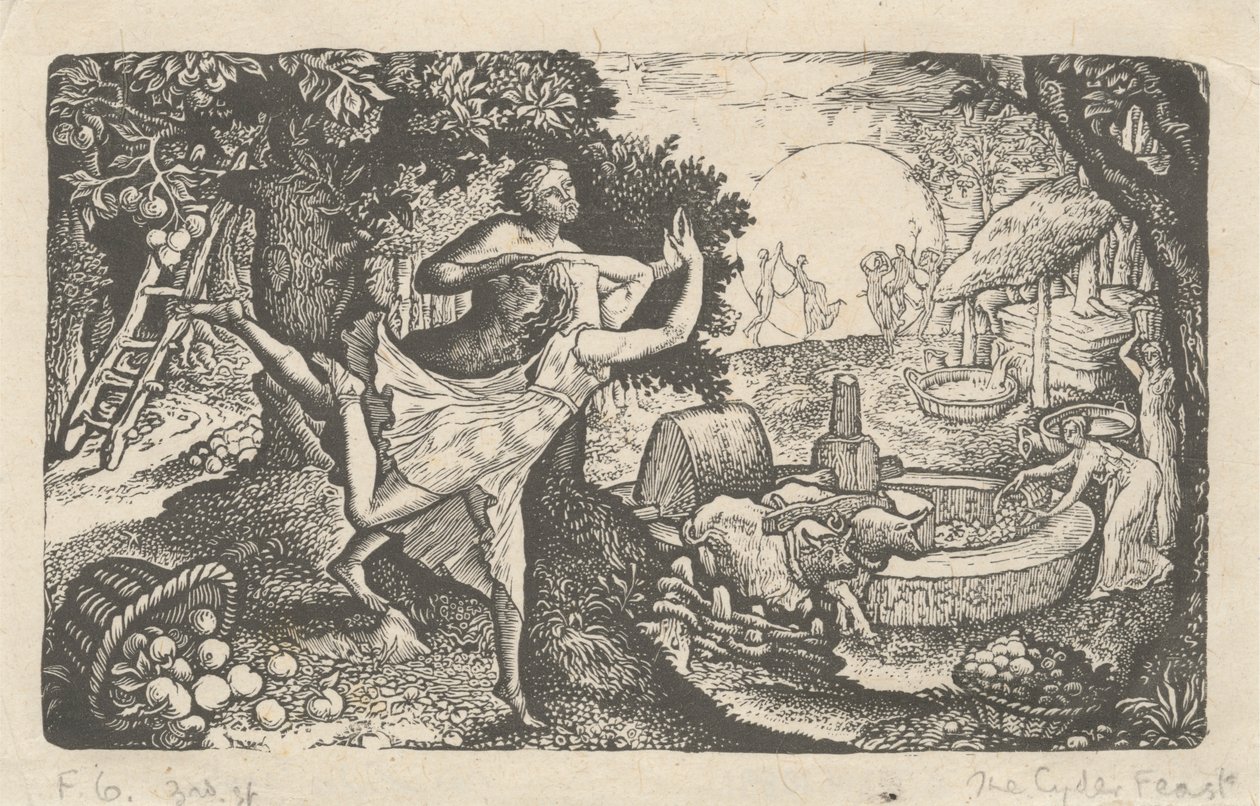 Cyder-festen av Edward Calvert