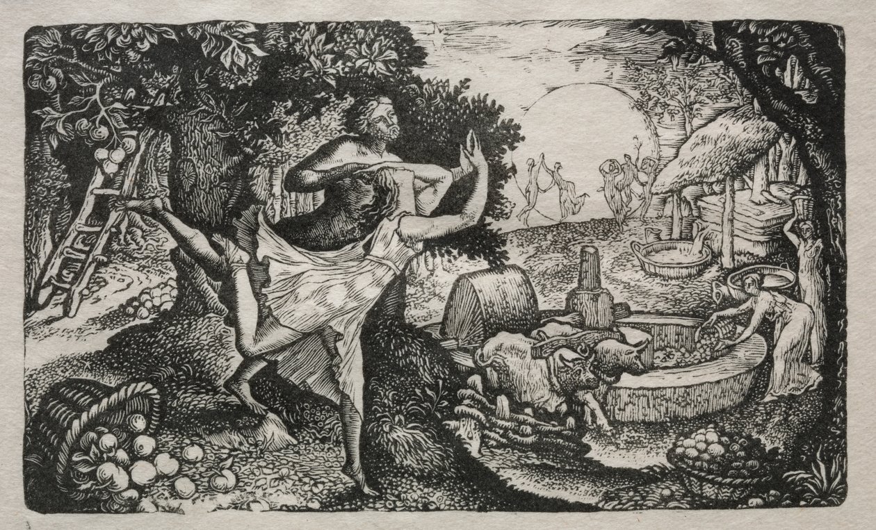 The Cyder Feast: A Vision of Joy and Thanksgiving av Edward Calvert