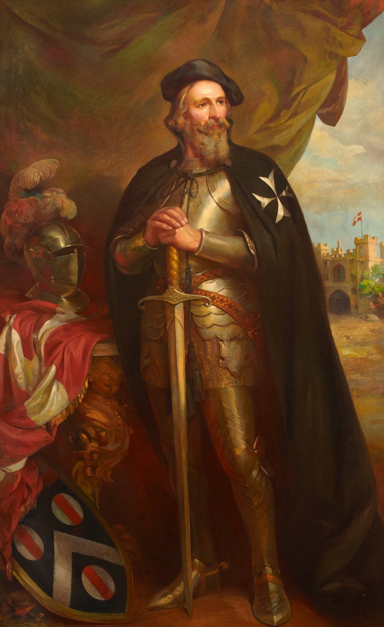 Storprior Thomas Docwra av Edward Caruana Dingli