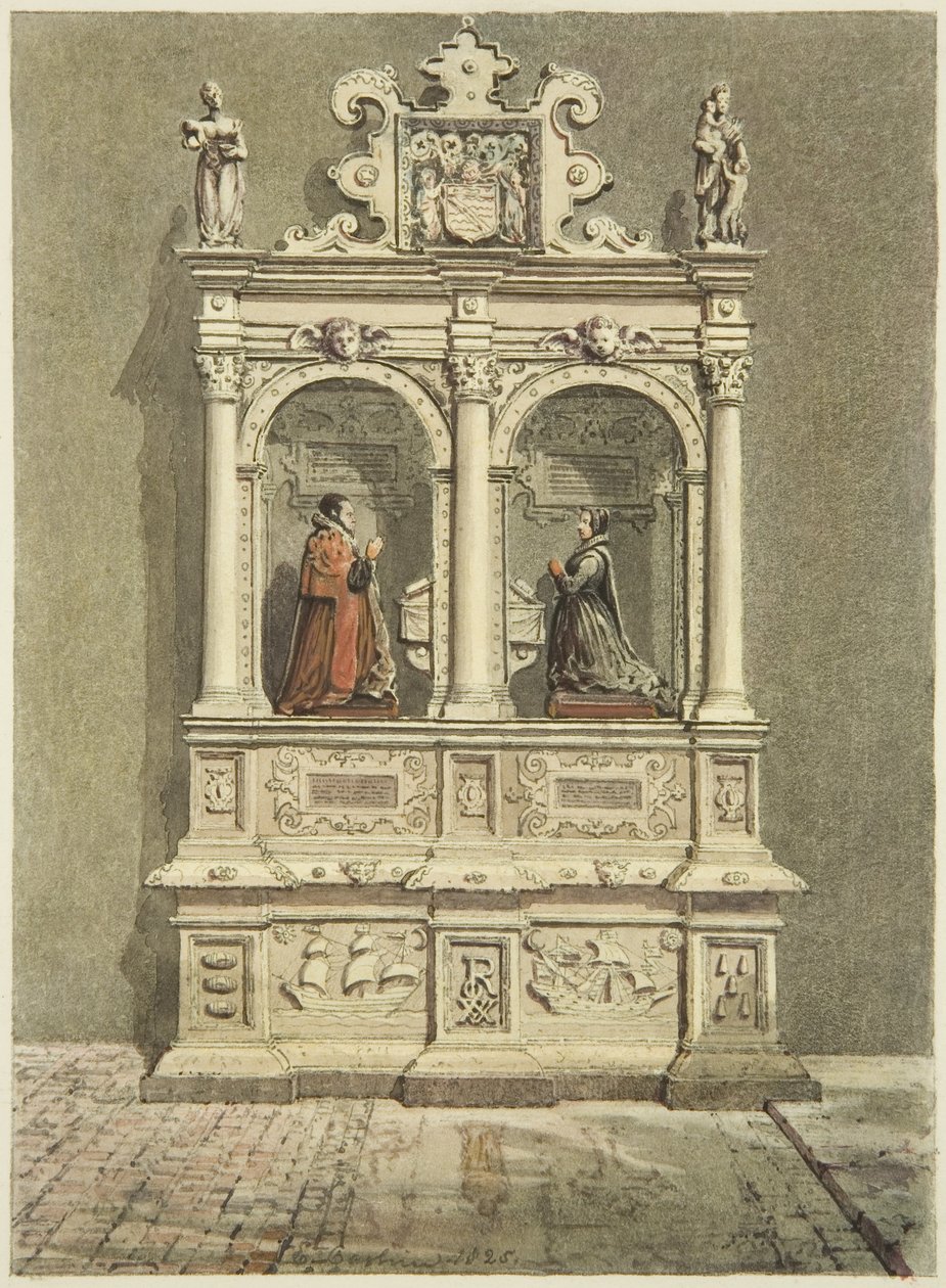 Robert Aldworths monument i St Peter