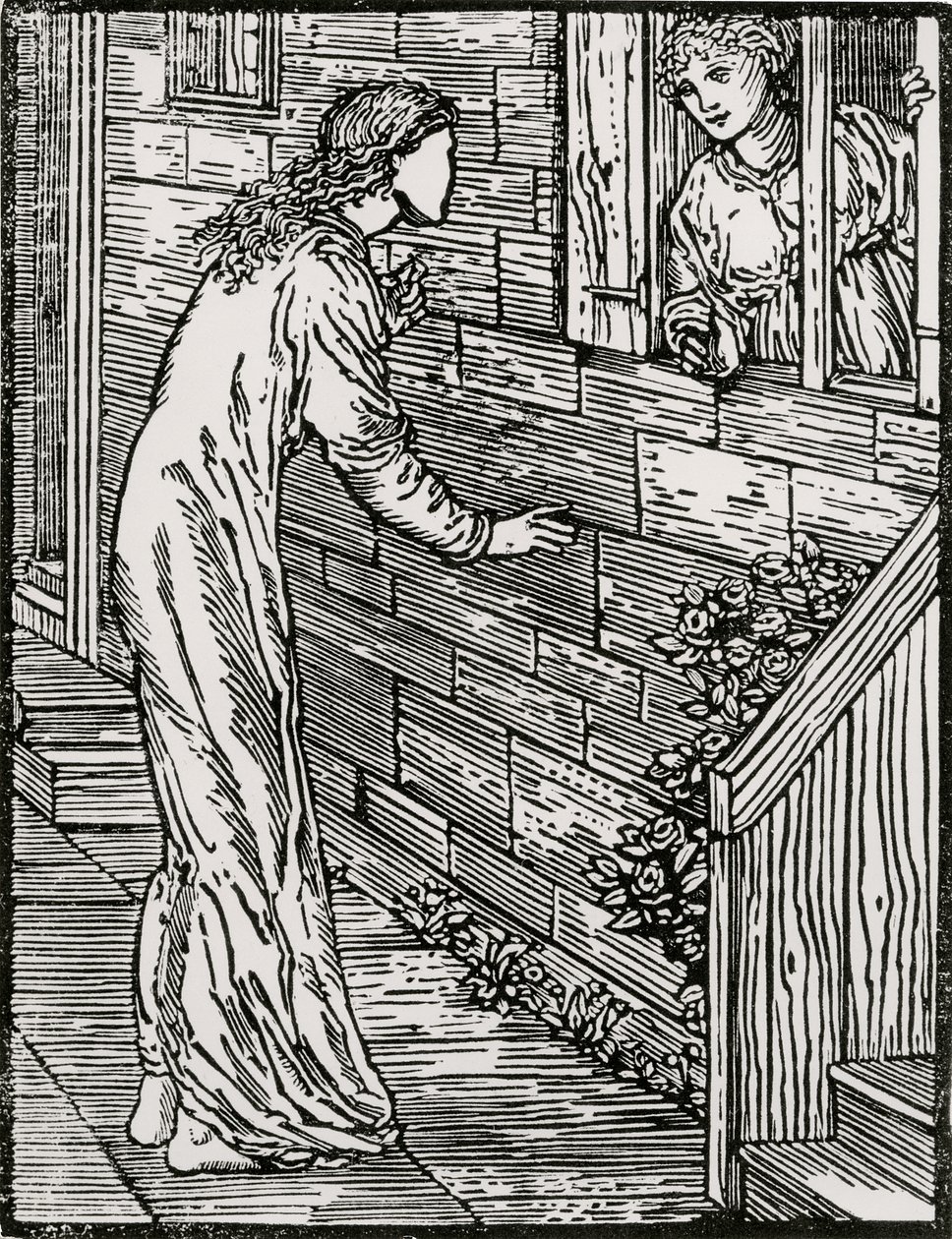 Kommer til det andre av Edward Coley (after) Burne Jones