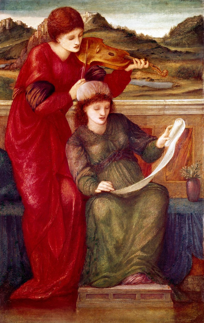 Musikkallelse av Edward Coley Burne-Jones