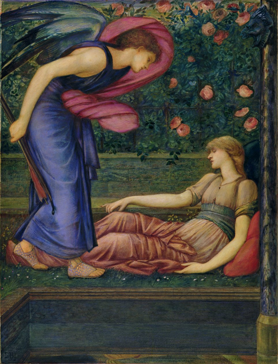 Amor og Psyche av Edward Coley Burne Jones