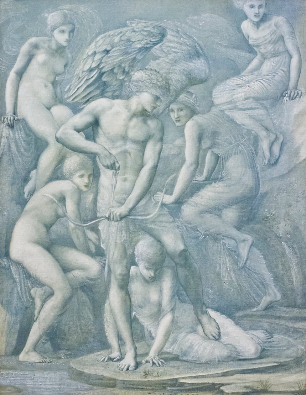 Amors jaktfelt av Edward Coley Burne Jones