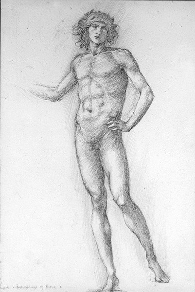 Kjærlighet, Romaunt of the Rose av Edward Coley Burne Jones