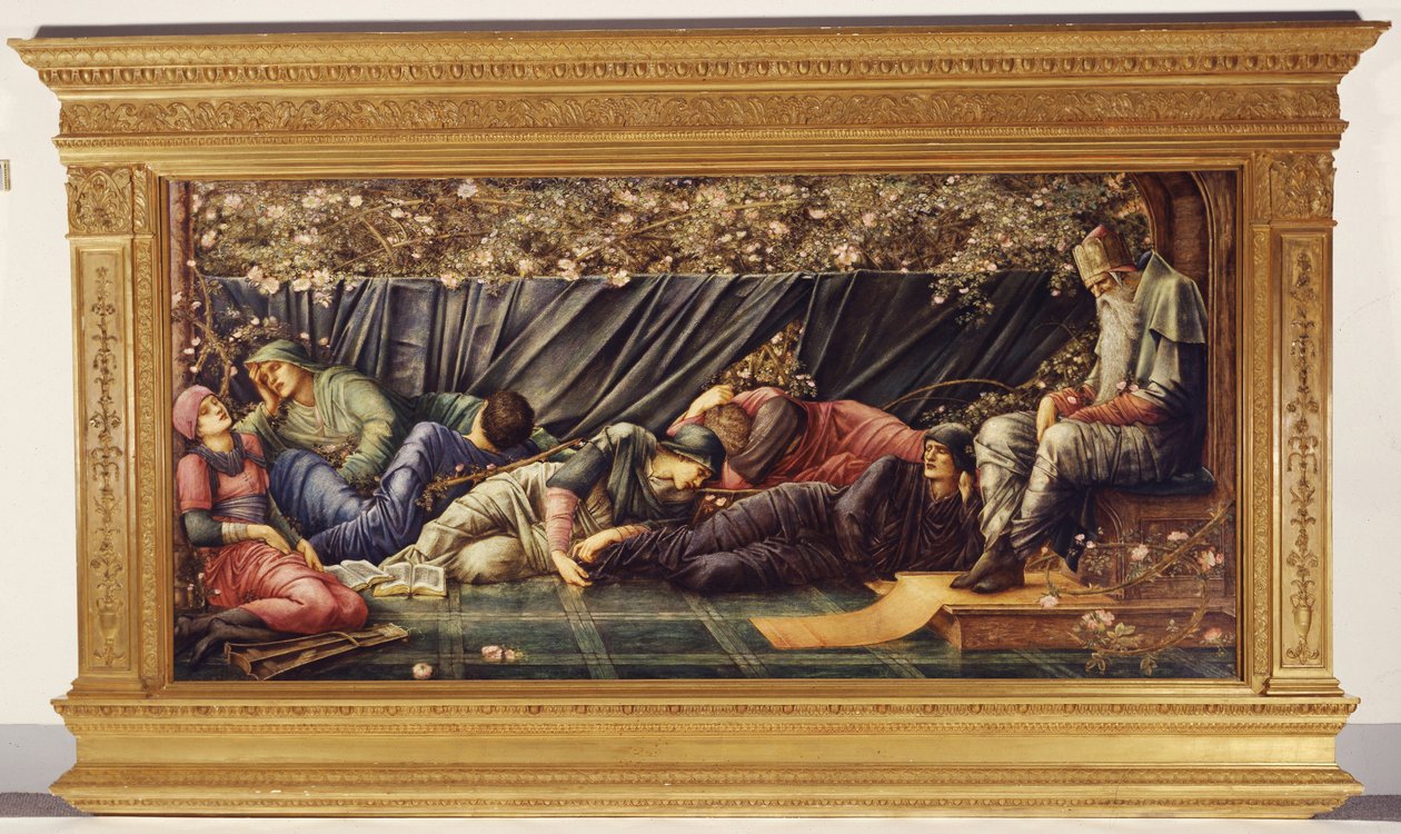 The Briar Rose: Rådssalen av Edward Coley Burne Jones