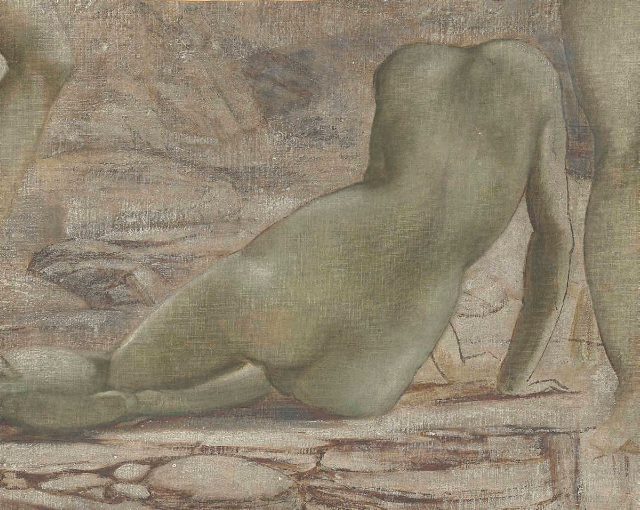 The Death of Medusa (et fragment), ca. 1876-85 (olje på lerret) av Edward Coley Burne Jones
