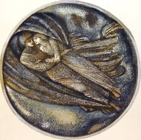 Blomsterboken: XXII. Med vinden av Edward Coley Burne Jones