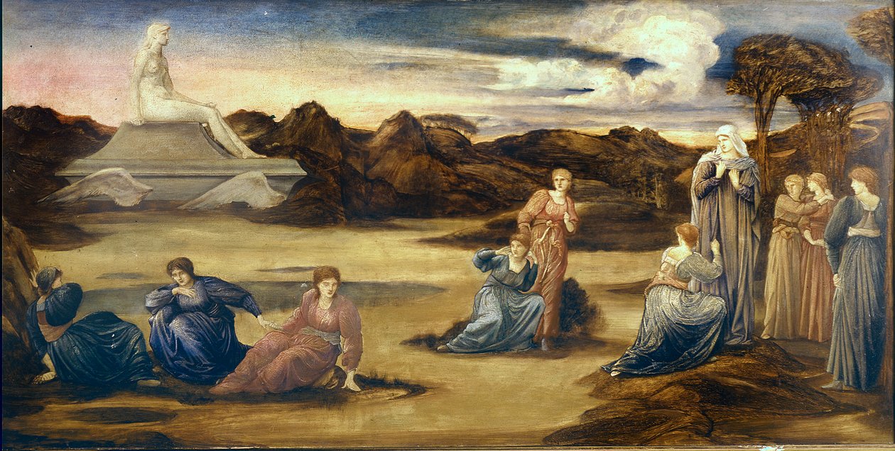 The Passing of Venus, ca. 1875 (olje på panel) av Edward Coley Burne Jones