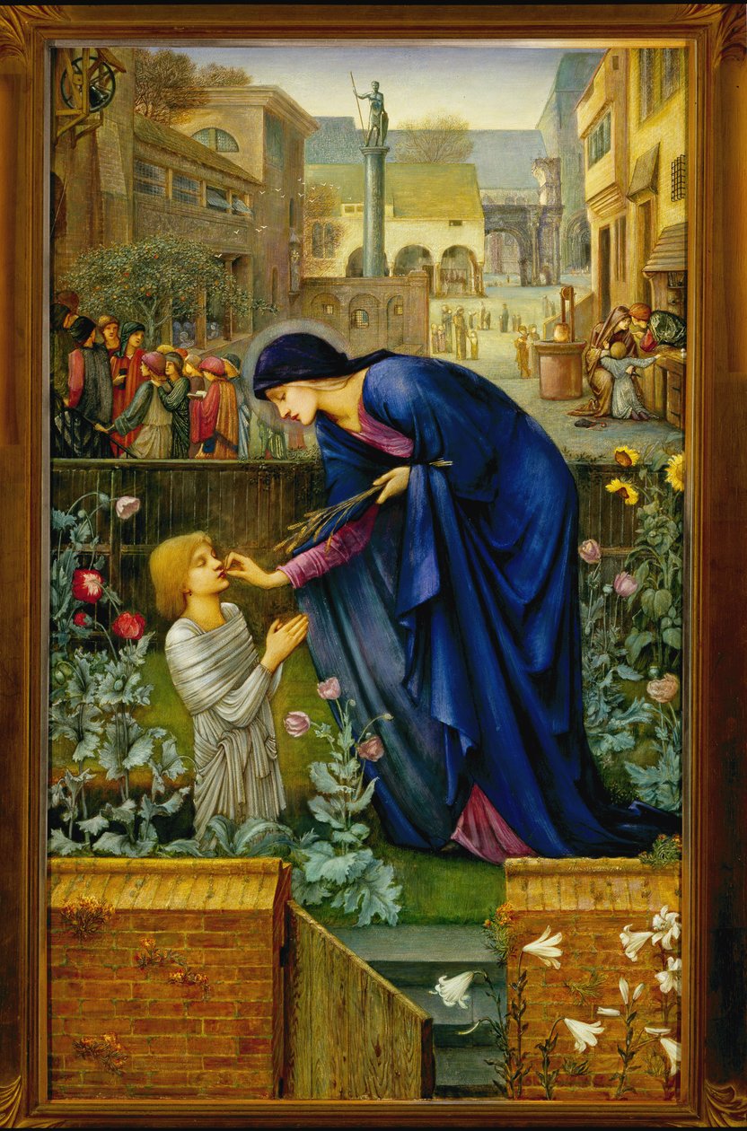 Priorinnens fortelling av Edward Coley Burne Jones