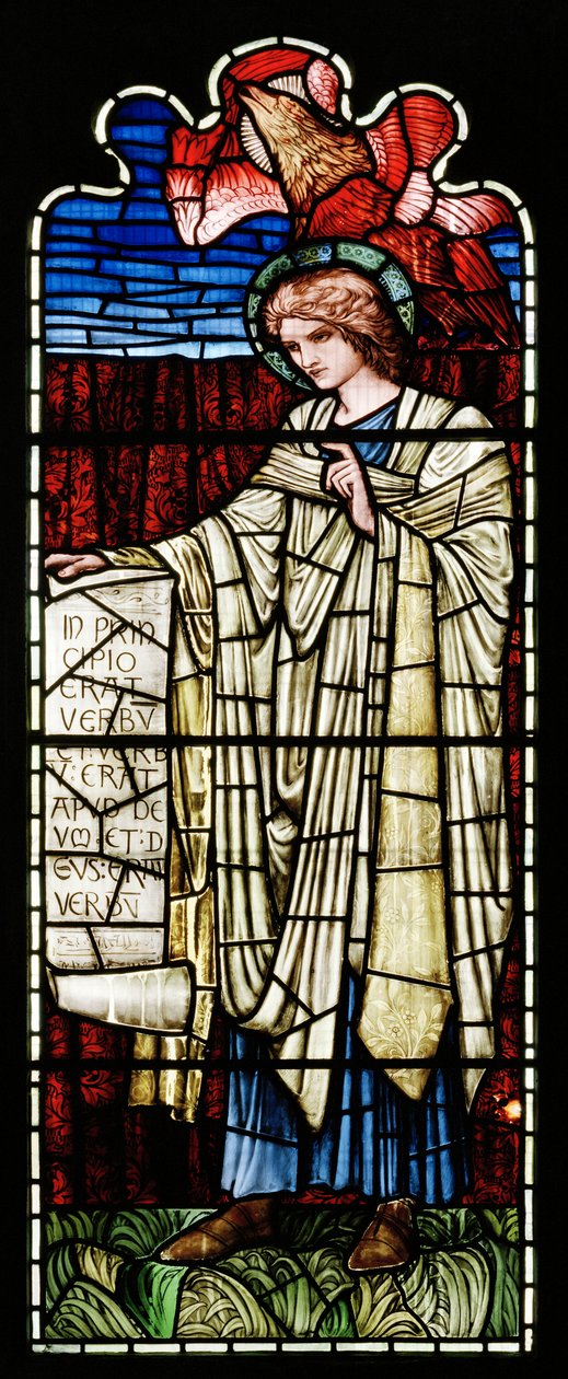 Ashton Under Lyne, Albion Congregational Church, Morris & Co., Edward Burne-Jones, St. Matthew, 1896 av Edward Burne Jones