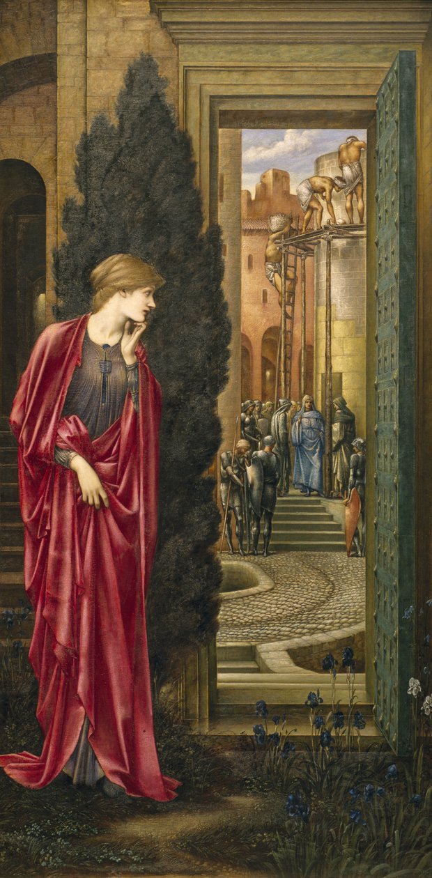 Danae, eller The Tower of Brass av Edward Coley Burne Jones